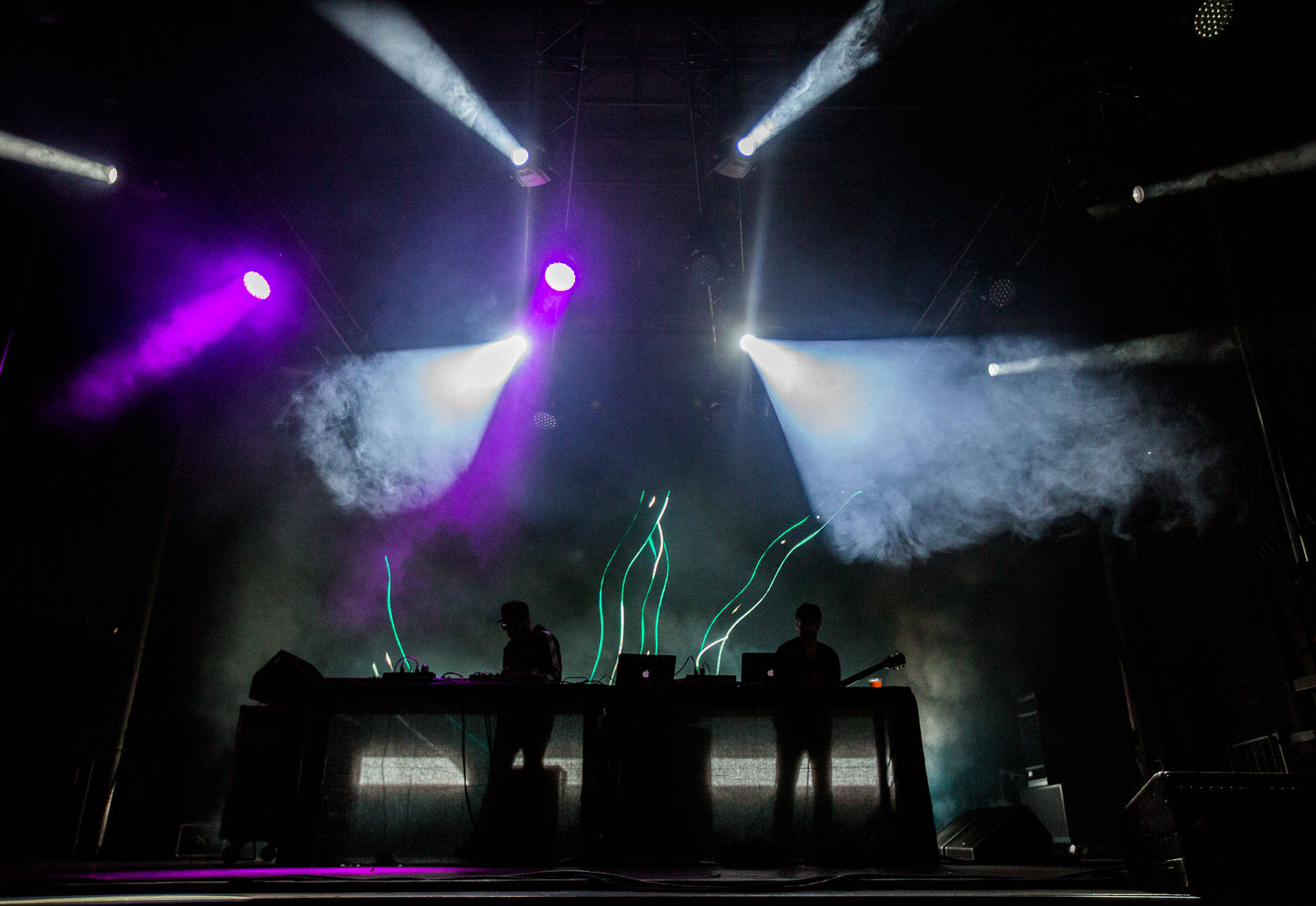 Gramatik performs during the third day of Summer Meltdown on Saturday, Aug. 3, 2019 in Darrington, Wash. (Olivia Vanni / The Herald)