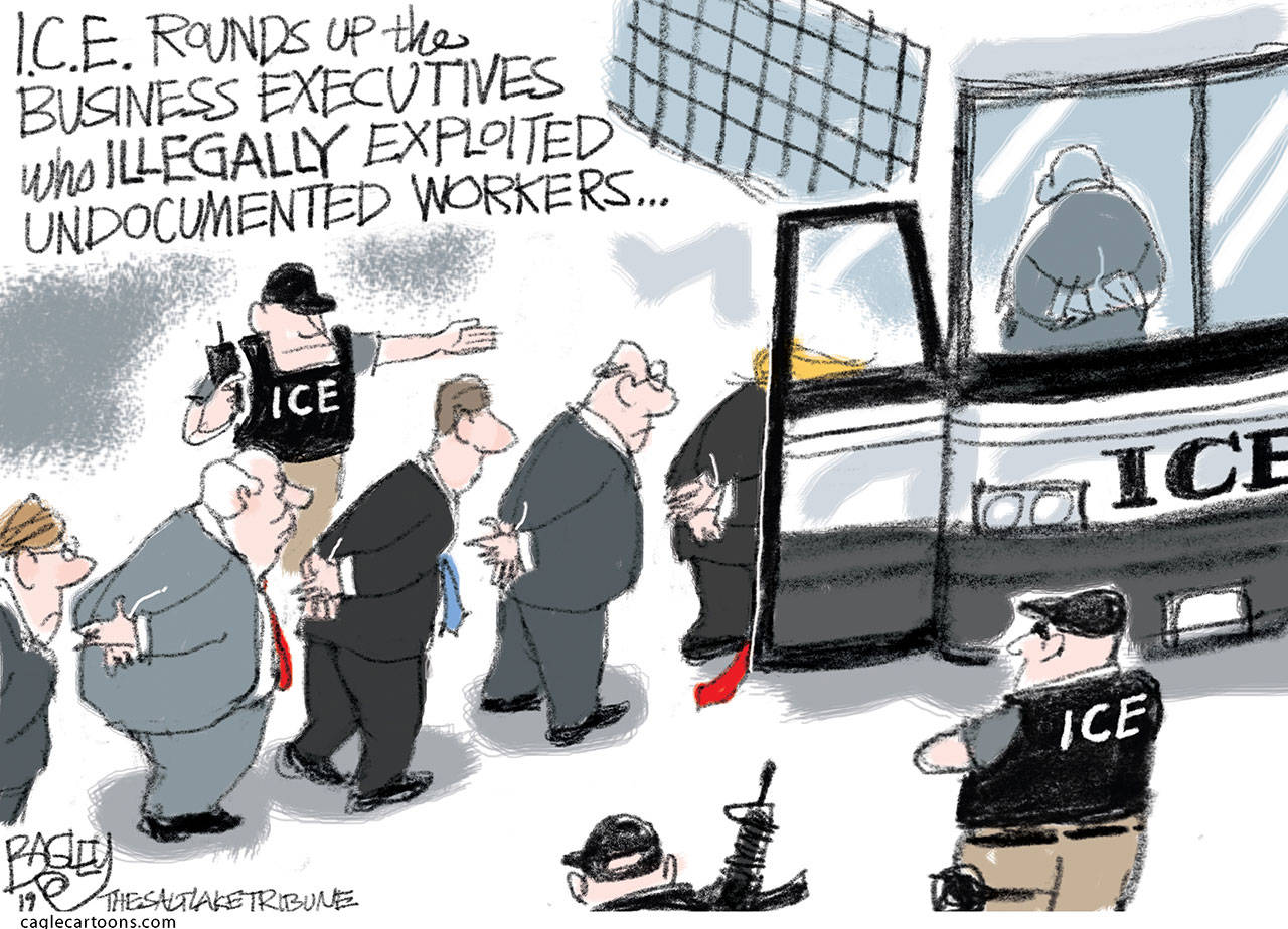 Editorial cartoons for Friday, Aug. 9