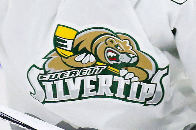 Green Used Large Everett Silvertips CCM Jersey