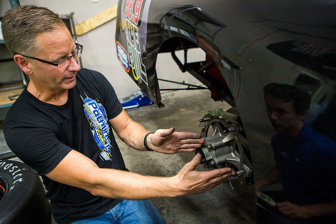 Non gear head gets crash course in setting up a race car