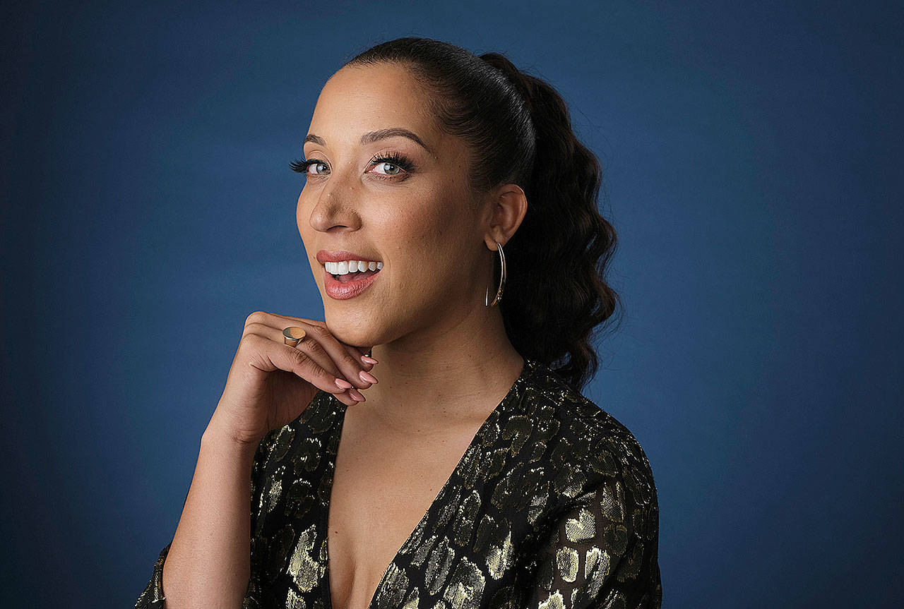 Robin Thede is the creator, star and executive producer of the HBO comedy series “A Black Lady Sketch Show.” The actress-comedian is breaking new ground with her HBO comedy series, which airs Friday nights. (Photo by Chris Pizzello/Invision)