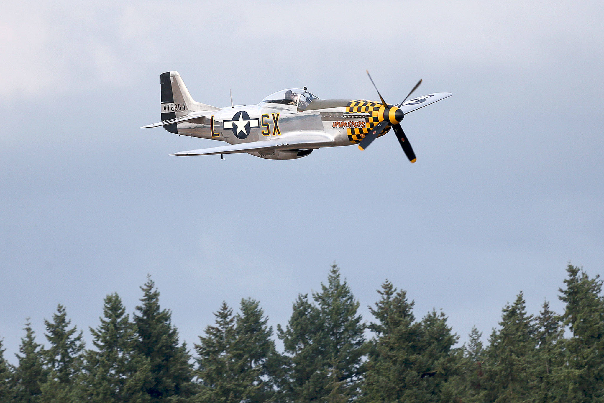 Scenes from the Arlington Fly-in at Arlington Municipal Airport on Friday evening. (Kevin Clark / The Herald)