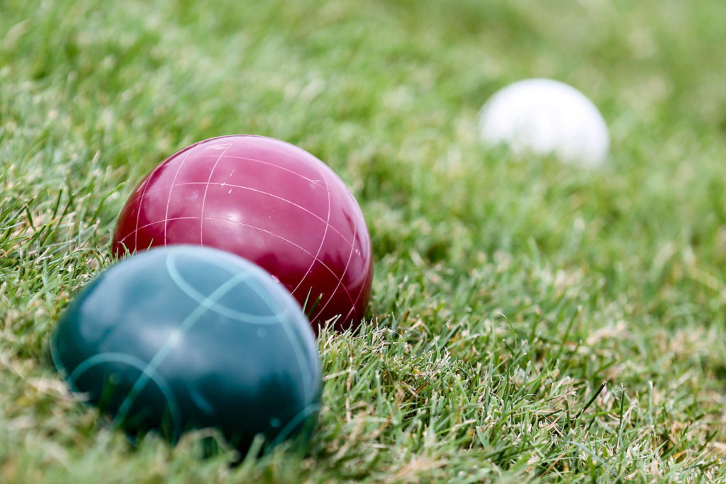Scenes from the Bocce tournament during the Special Olympics Washington Summer State Games Saturday morning at Kasch Park in Everett on August 17, 2019. (Kevin Clark / The Herald)
