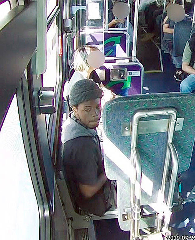 Lynnwood police are looking for more information regarding a man they believe raped a woman after they met on a bus. (Lynnwood Police)