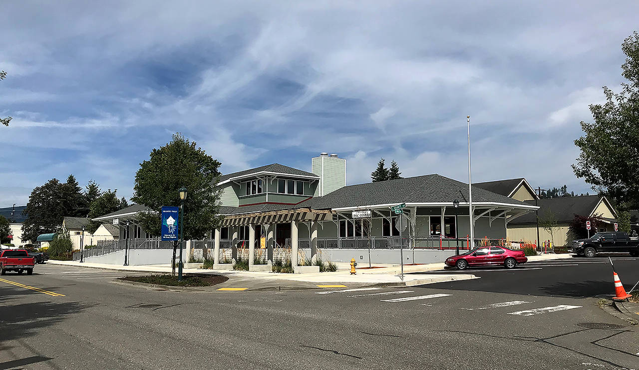 The new Granite Falls City Hall opens to the public on Wednesday. (Stephanie Davey / The Herald)