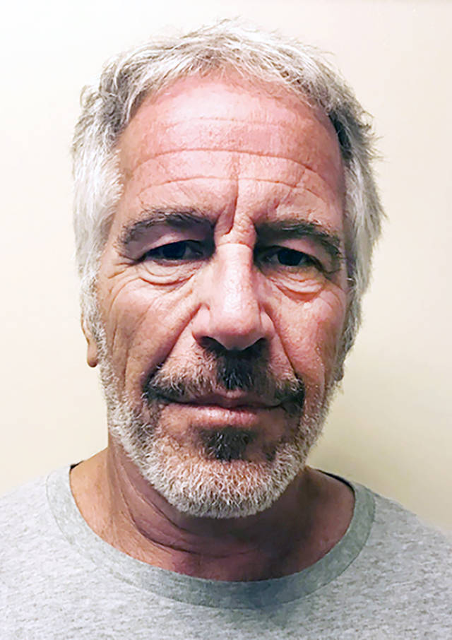 Jeffrey Epstein in March 2017. (New York State Sex Offender Registry via AP, File)
