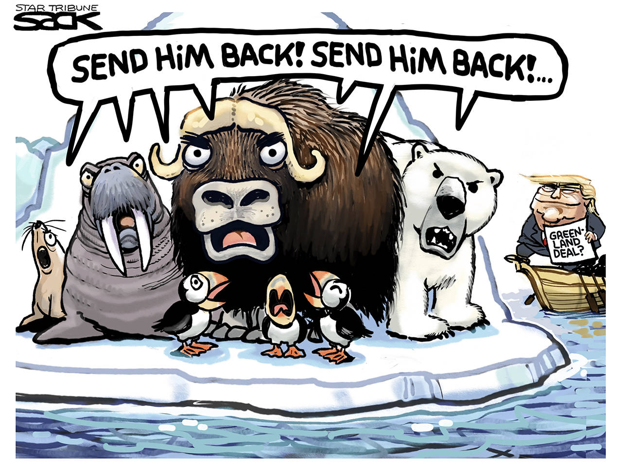Editorial cartoons for Wednesday, Aug. 21