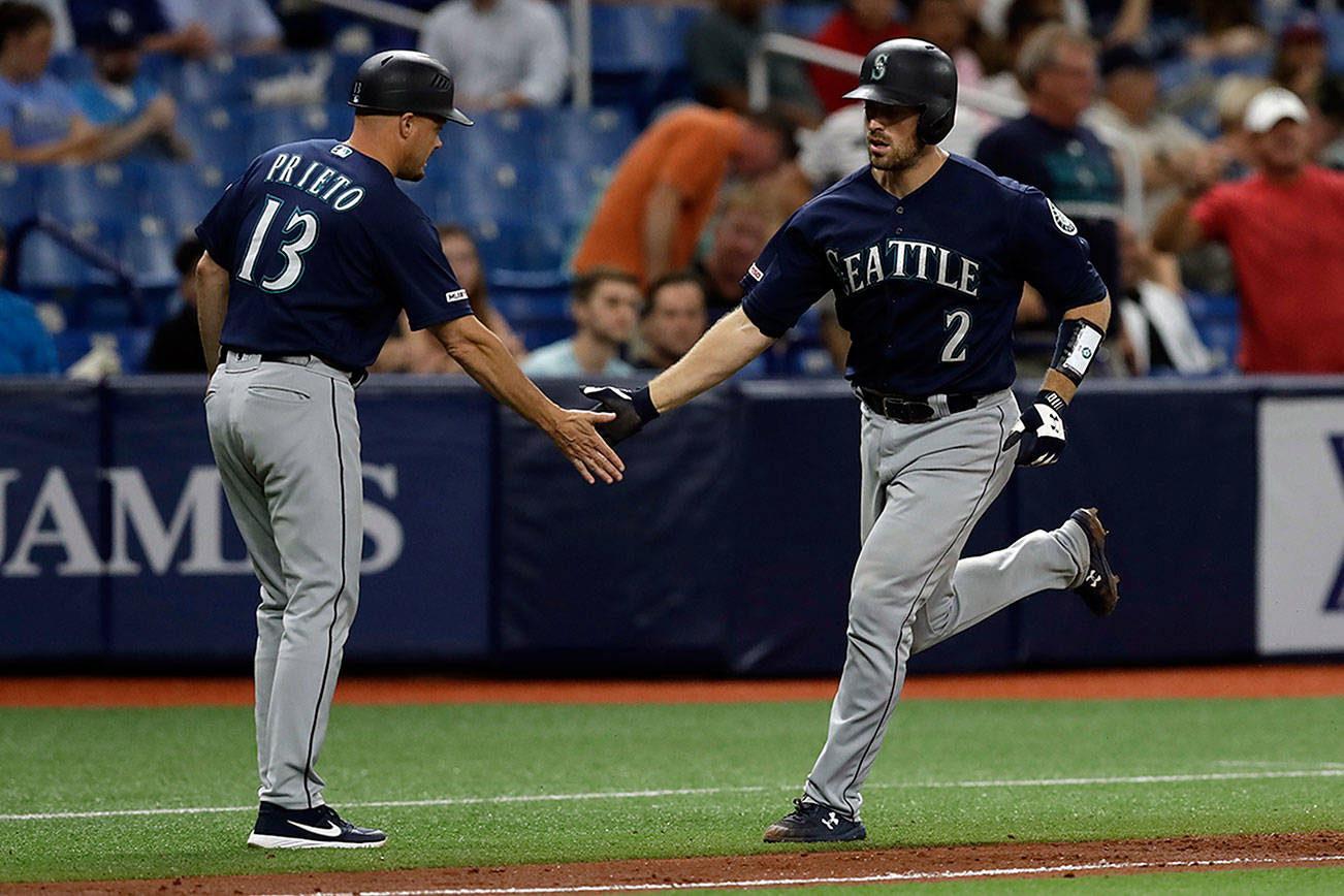 Murphy homers again in Mariners’ 7-4 victory over the Rays