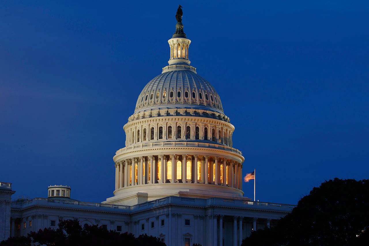 The Capitol Dome in Washington. (AP Photo/Carolyn Kaster, File)