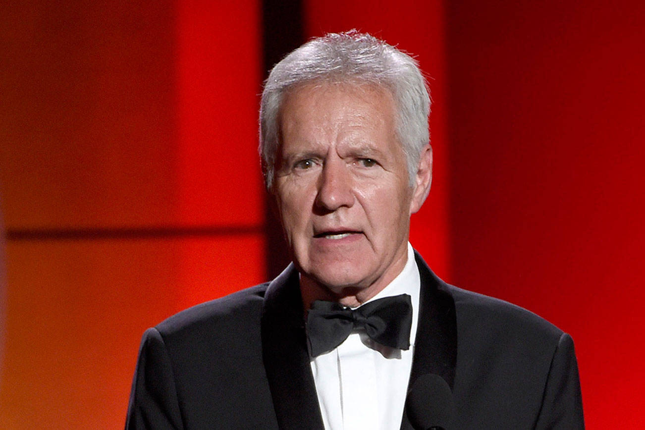 Alex Trebek, saying he’s on the mend, back at 'Jeopardy!' 