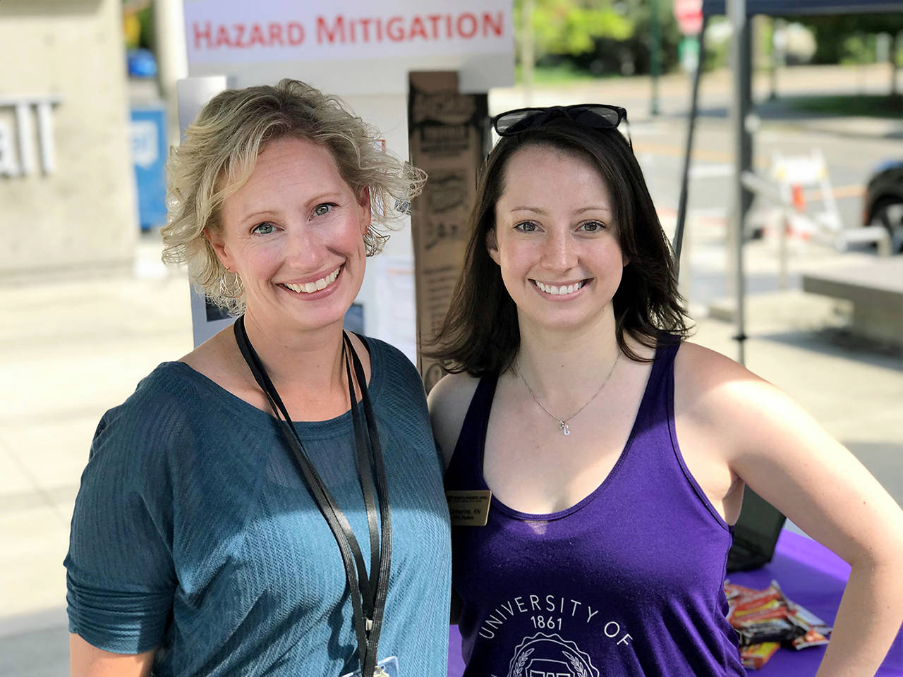 Jennifer Warmke (left) and Catherine Nolan. (UW Bothell)