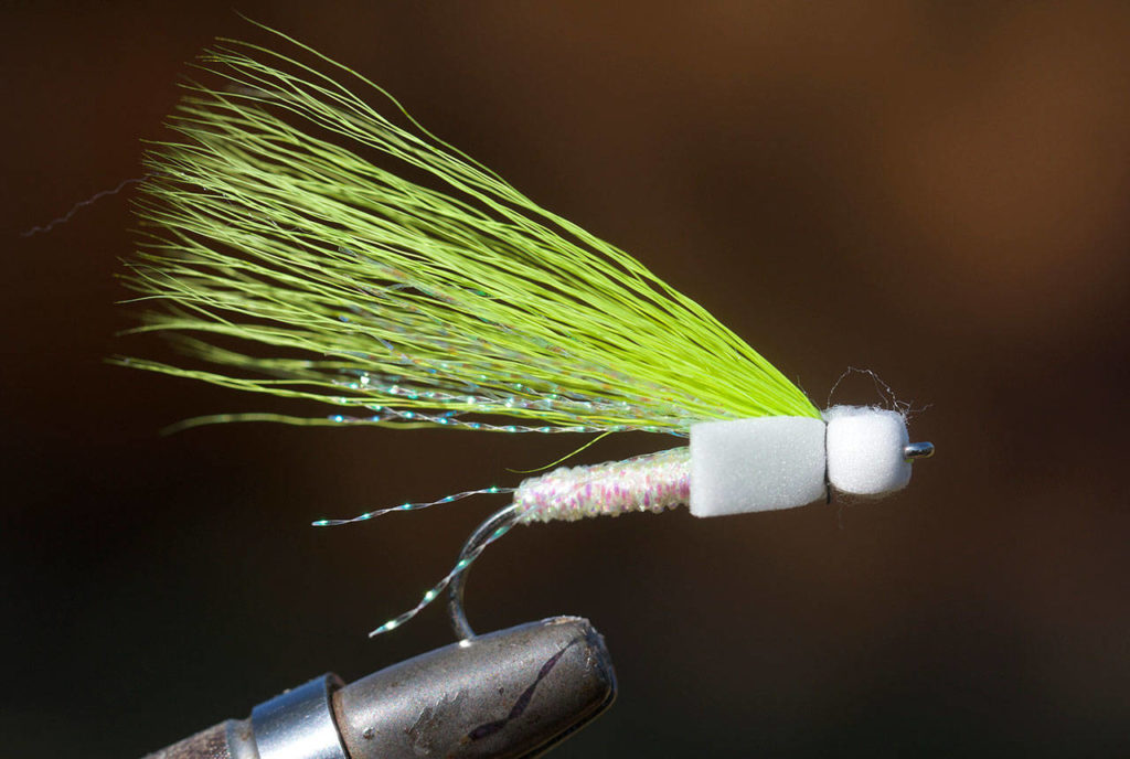 A popper pattern fished on the water’s surface. (Mike Benbow photo)
