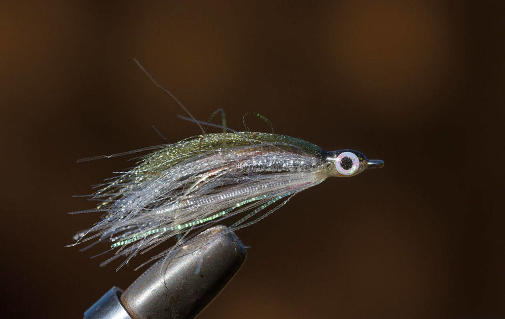 A small baitfish pattern. (Mike Benbow photo)
