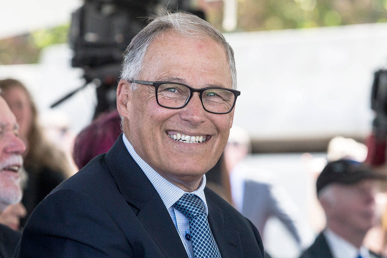 All business, all day for Gov. Inslee in Snohomish County