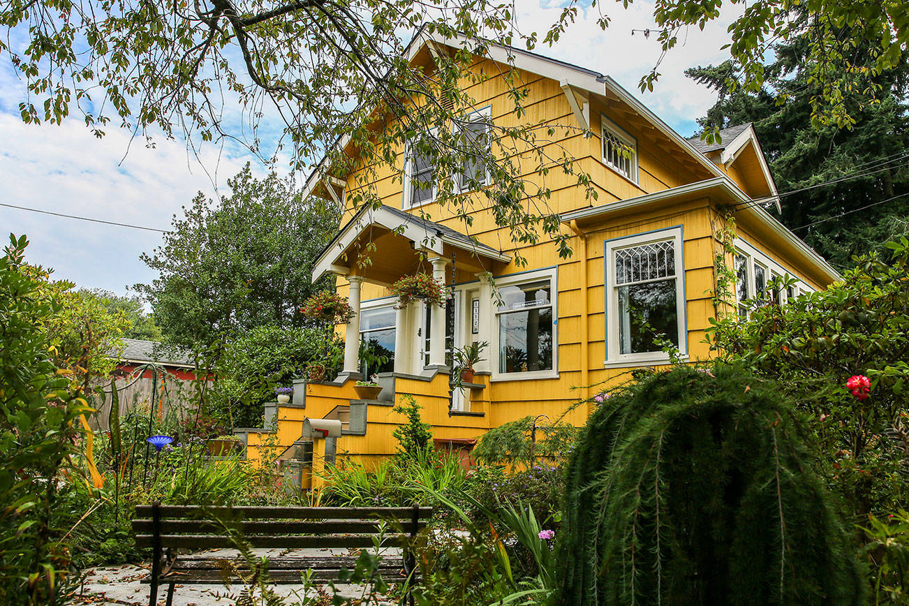 Susan and Ted Mausshardt’s home is part of the 2019 Everett Historic Home Tour. (Kevin Clark / The Herald)