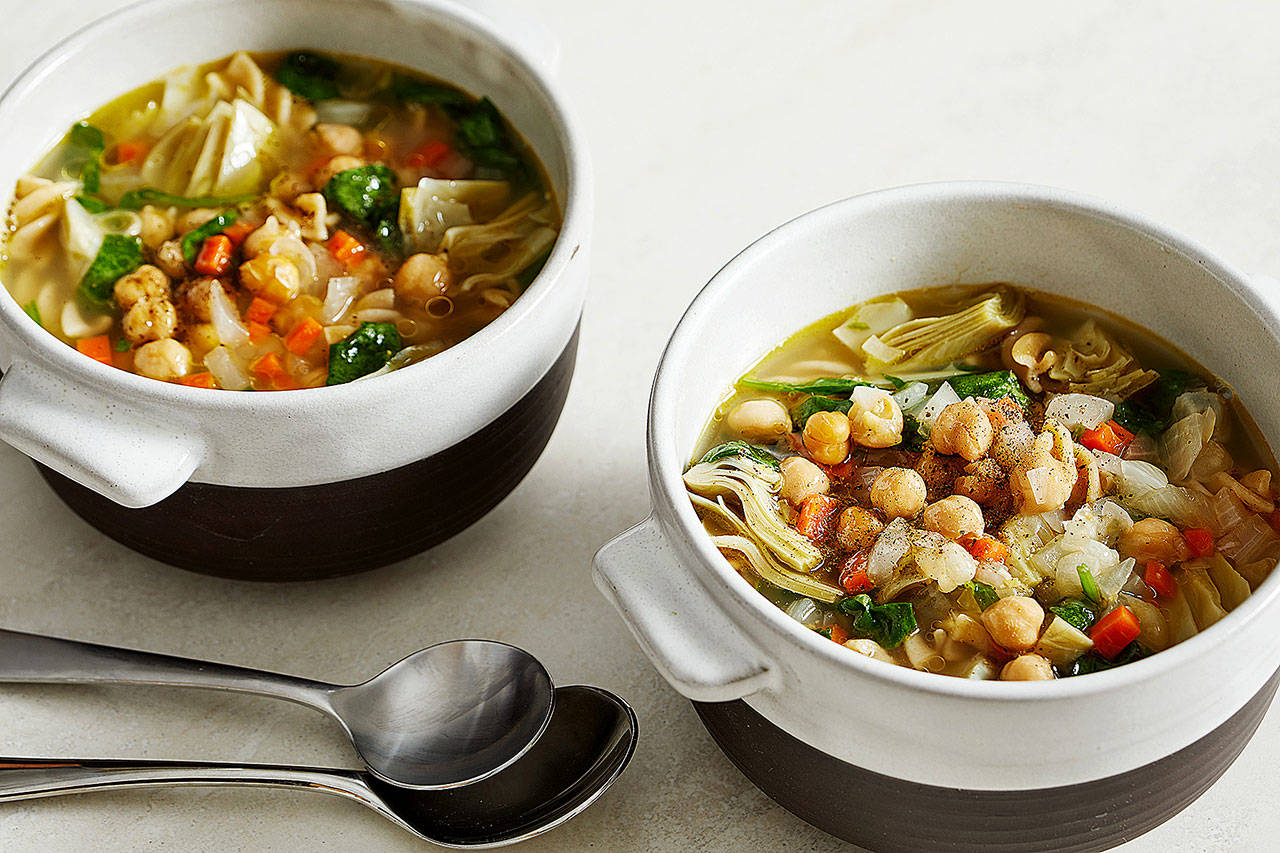 A quick and flavorful chickpea stew for all your busy nights ahead