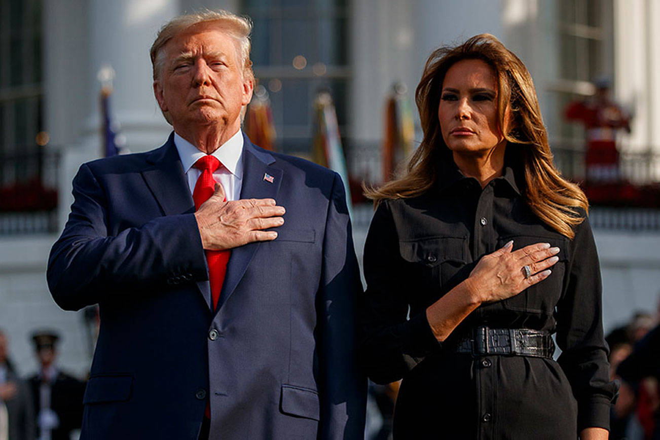 Trump marks his 3rd 9/11 anniversary with war still raging