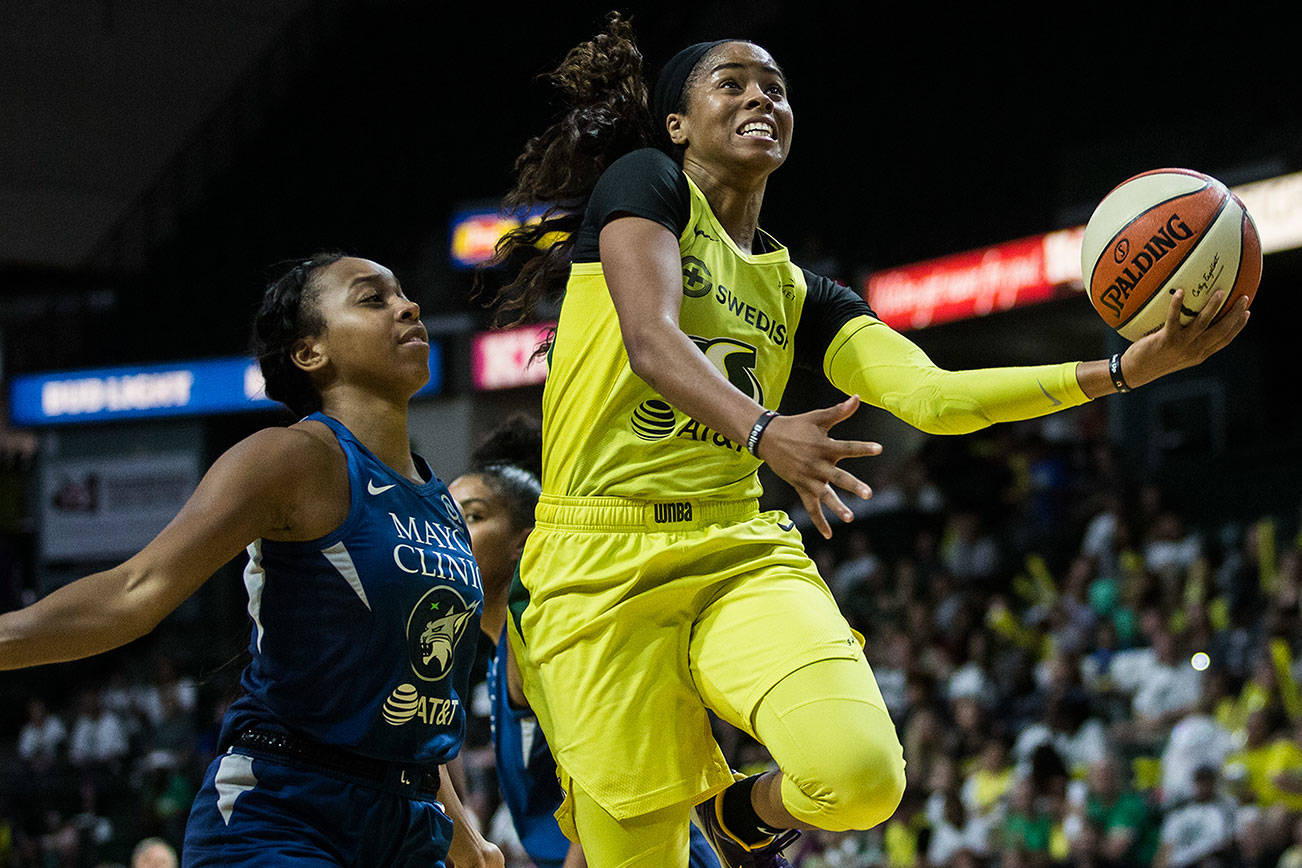 Gallery: Seattle Storm survive elimination WNBA playoff game