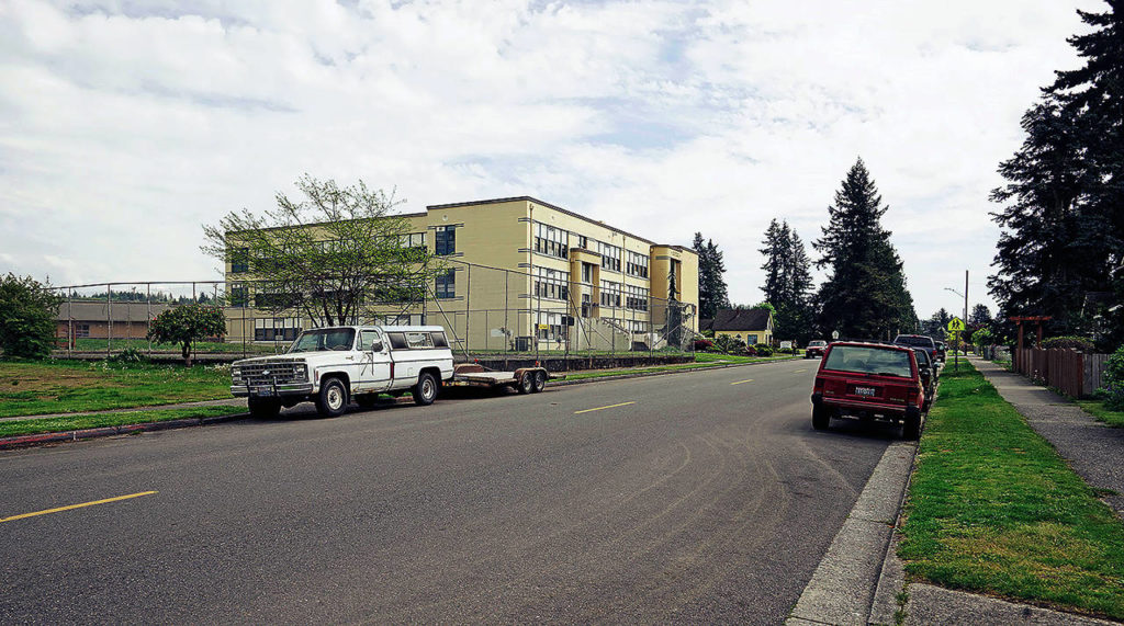 The old Arlington High School. (Washington Trust for Historic Preservation)
