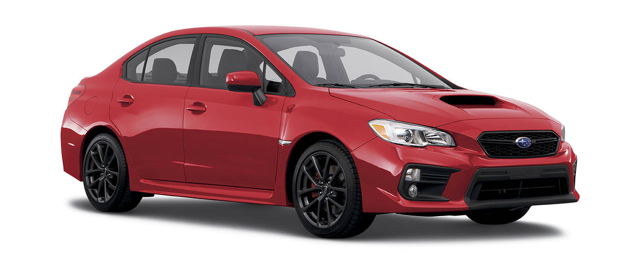 2019 Subaru WRX Premium Series.Gray: performance, value leader