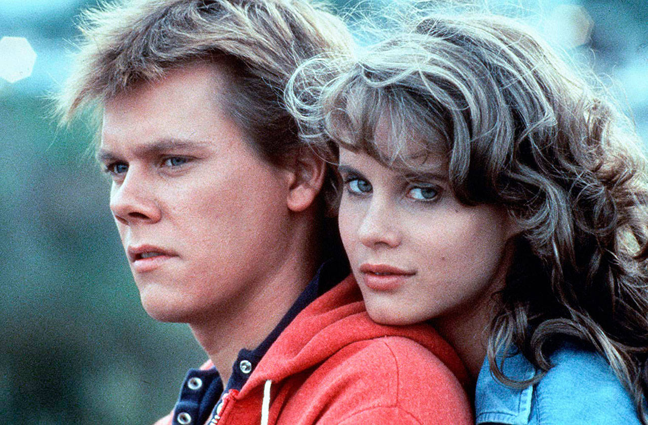 Kevin Bacon and Lori Singer star in “Footloose,” showing at Marysville Opera House on Sept. 27. The event is a sing along to the film’s soundtrack followed by dancing with a DJ. (Paramount Pictures)