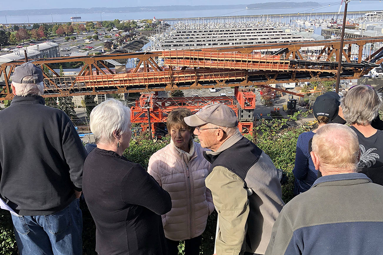 It’s a prime viewing spot to watch the Grand Ave. Bridge rise