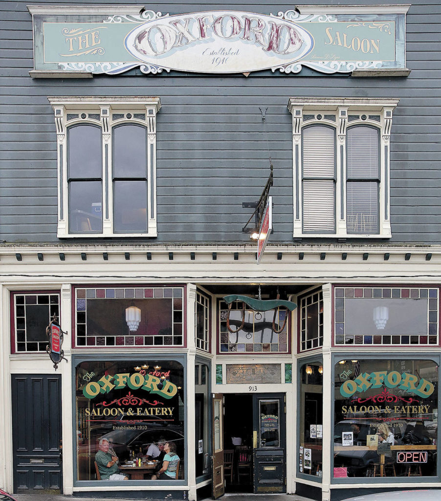 The Oxford Saloon’s colorful past may have come back to haunt it — literally. (Kevin Clark / The Herald)
