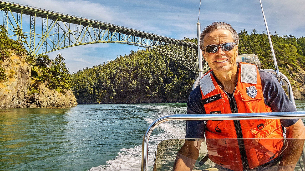 Jack Hartt, a retired Washington State Parks ranger, will discuss ocean tides and currents Oct. 6 at the Everett main library.