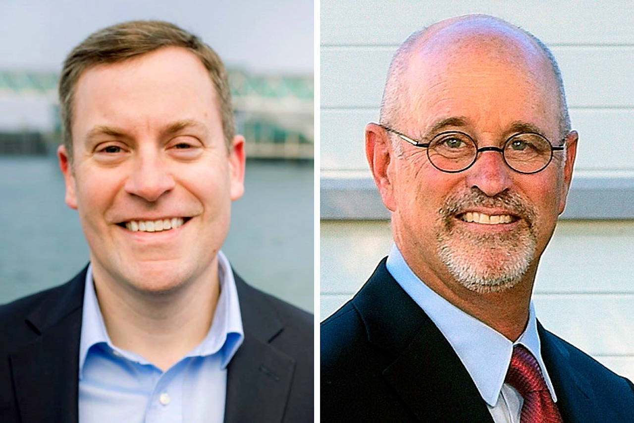 Mike Nelson (left) and Neil Tibbott