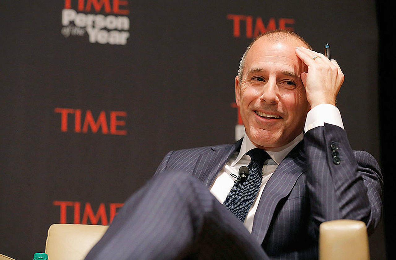 Matt Lauer attends TIME’s Person of the Year panel on Nov. 13, 2012, in New York City. (Jemal Countess/Getty Images for TIME/TNS)