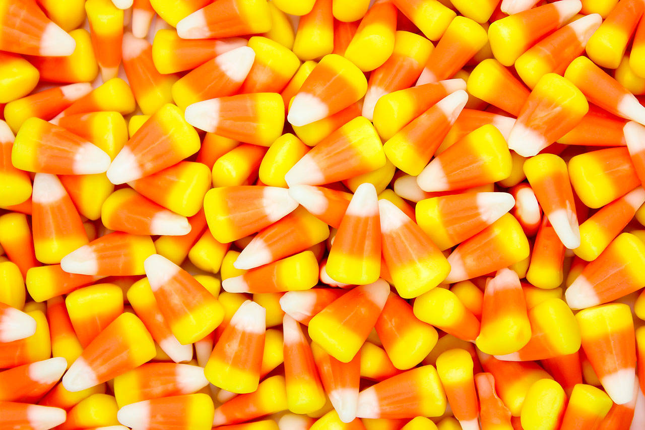 How long does an 18-ounce container of candy corn last a family of four? In this case, less than 24 hours. (Getty Images)