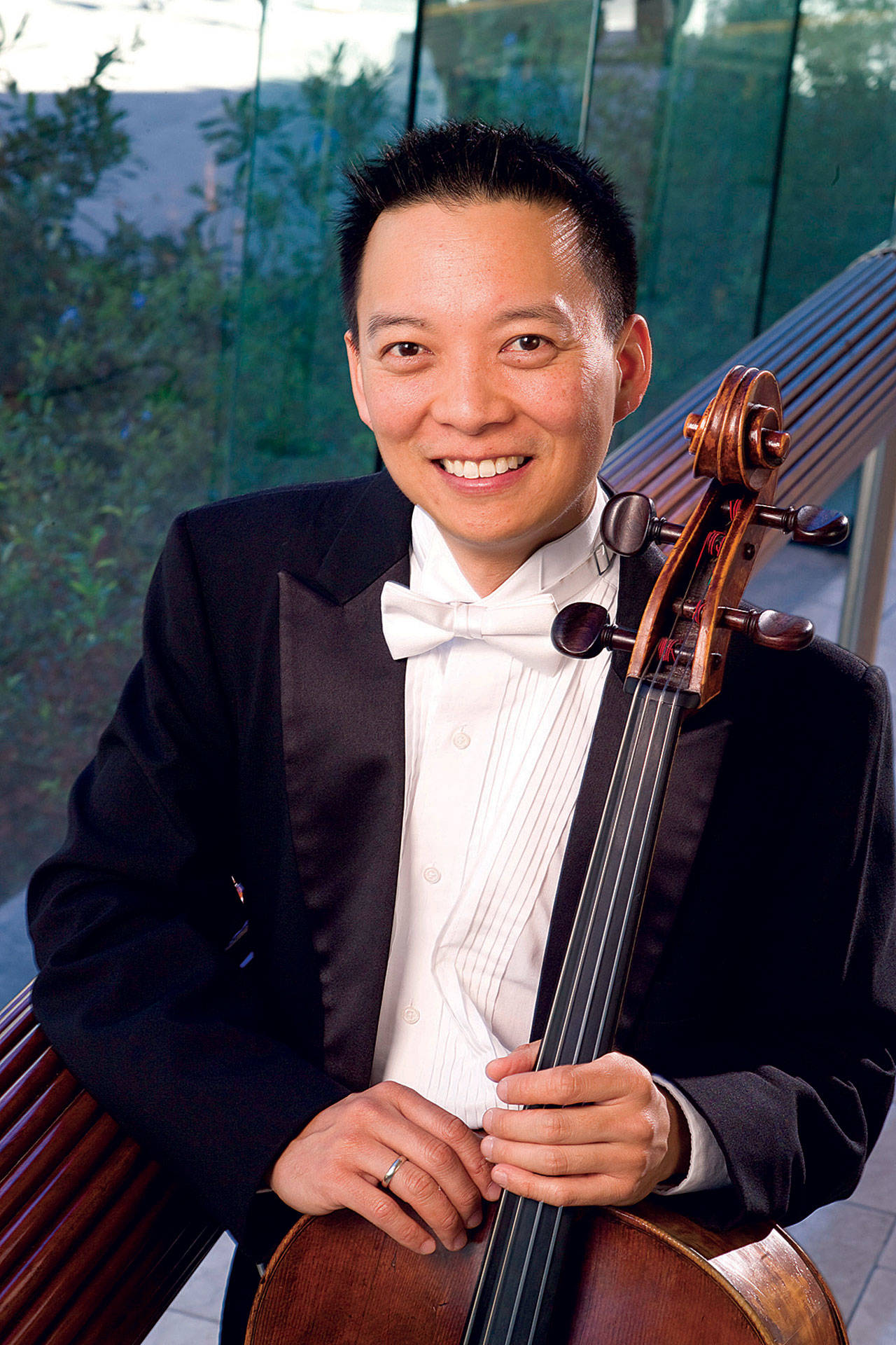 Cellist Amos Yang will perform Haydn’s “Cello Concerto No. 2” with the Cascade Symphony Orchestra. (Mike Grittani)