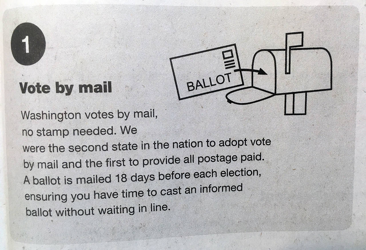 Ballots for the Nov. 5 general election will be mailed Thursday. (Washington Secretary of State)