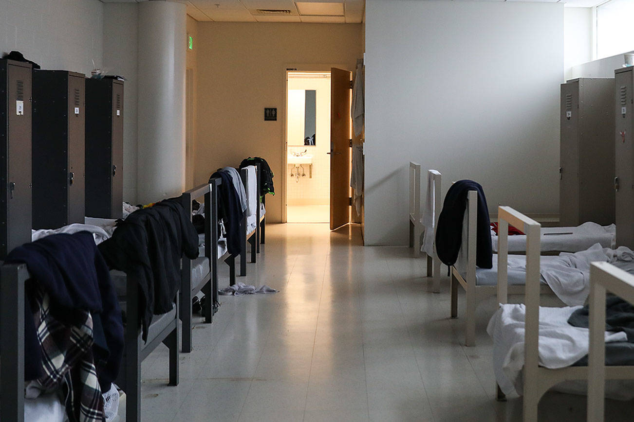The Diversion Center, located in downtown Everett, diverts members of the county’s homeless population who are addicted to drugs from encampments to treatment then into housing. (Lizz Giordano / The Herald)