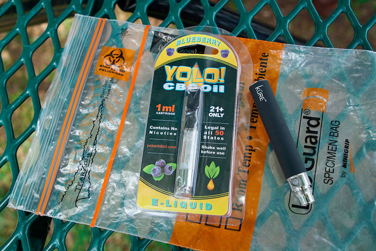 More than 50 people around Salt Lake City had been poisoned by the time the outbreak ended early last year, most by a vape called Yolo! (AP Photo/Allen G. Breed, File)