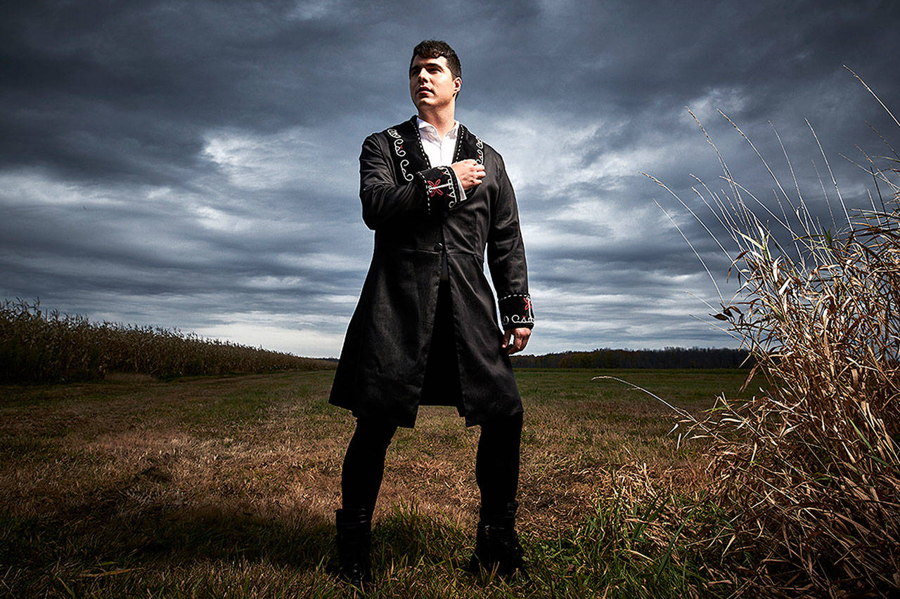 Jeremy Dutcher, a classically trained operatic tenor, will perform Oct. 26 at the Edmonds Center for the Arts. (Matt Barnes)