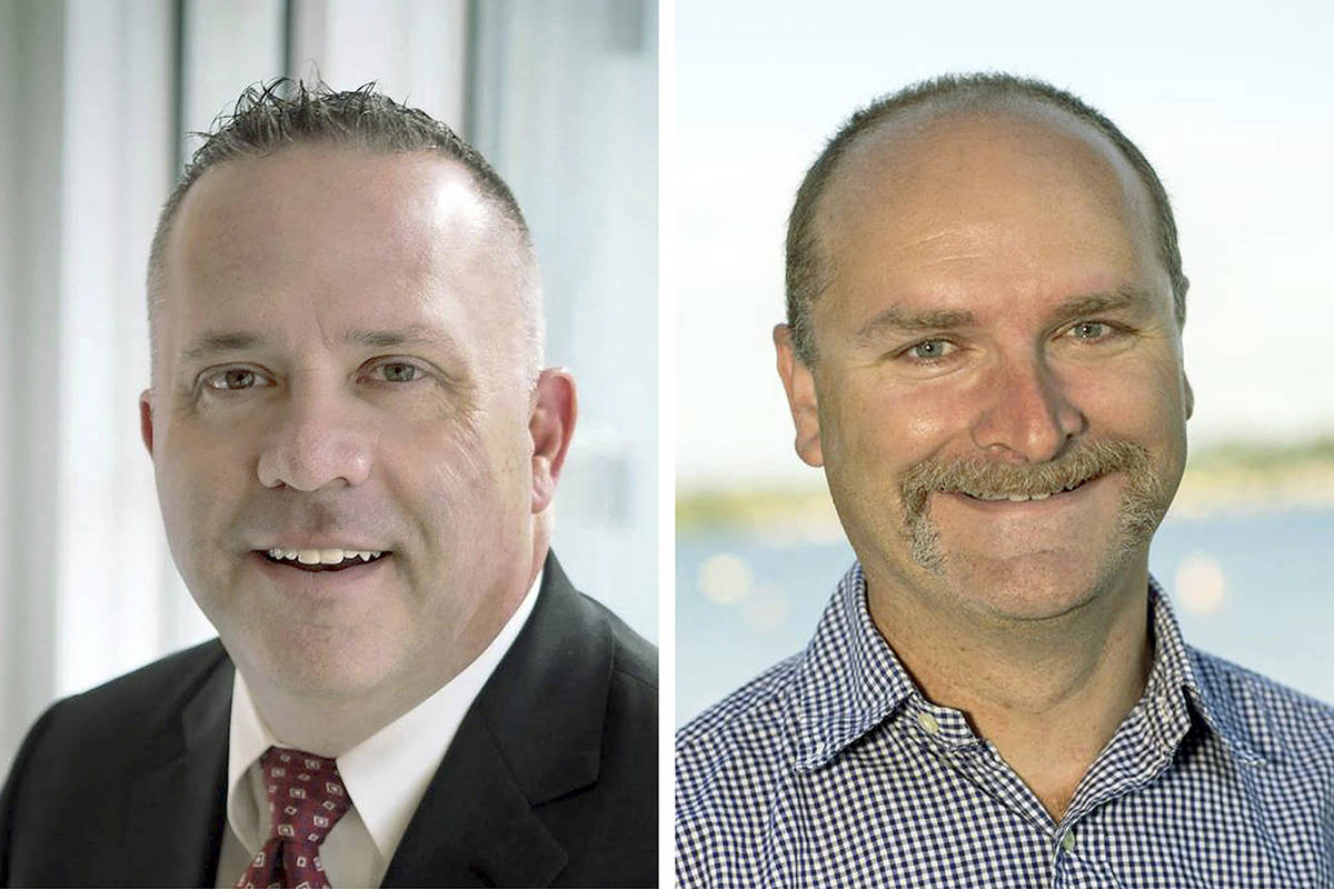 Brett Gailey (left) and Kurt Hilt