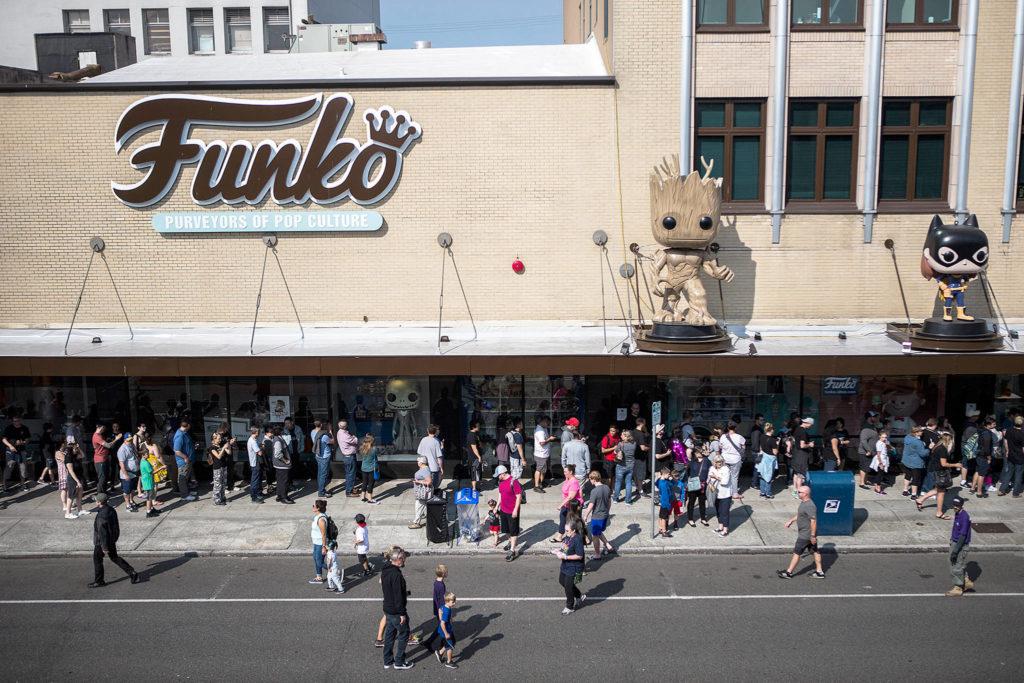 Funko, the Everettbased toymaker, opens a Hollywood store