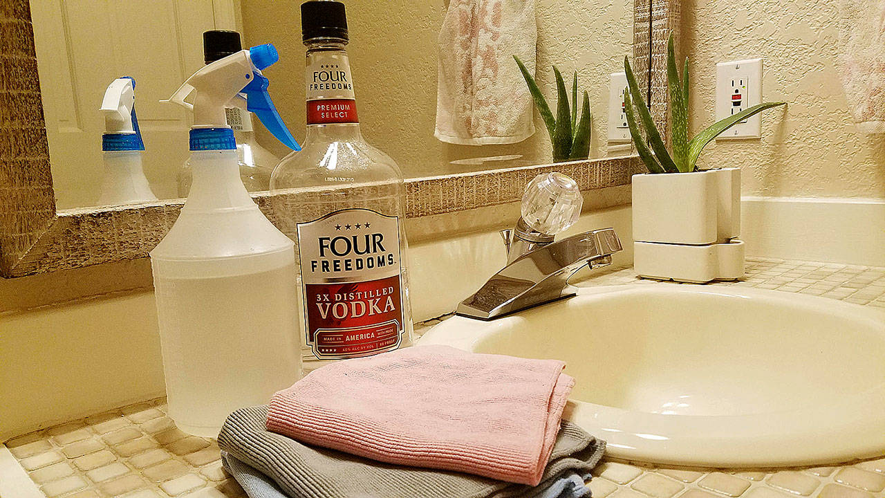 Vodka, vinegar and other cleaning hacks to make your house shine
