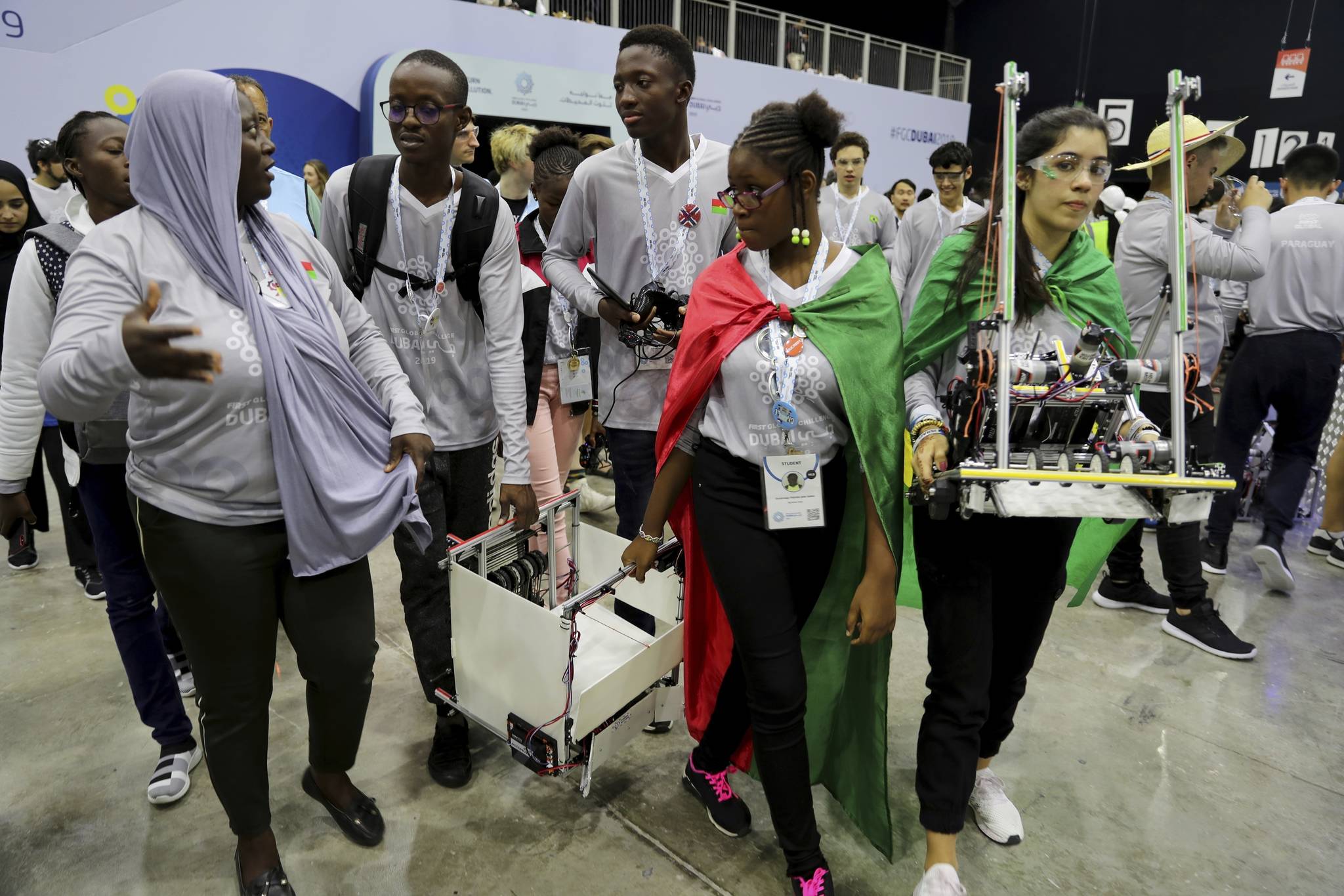 Dubai displays tech reputation with global robotics contest