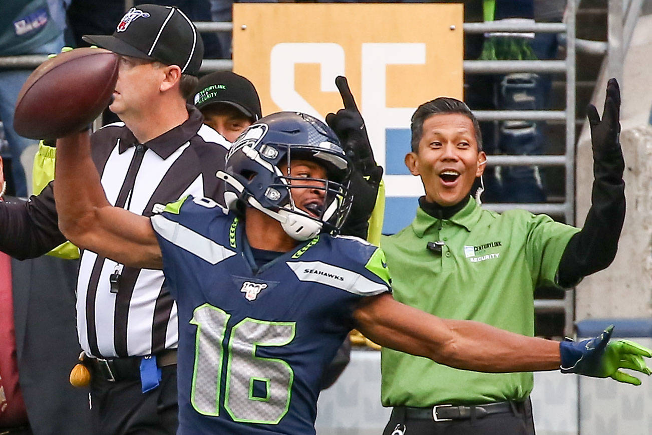 Gallery: Seahawks win in overtime, 40-34