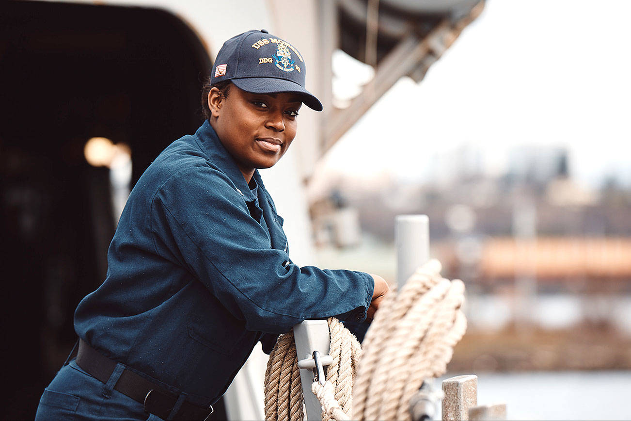 Everett sailor’s a poet and advocate for fellow servicewomen