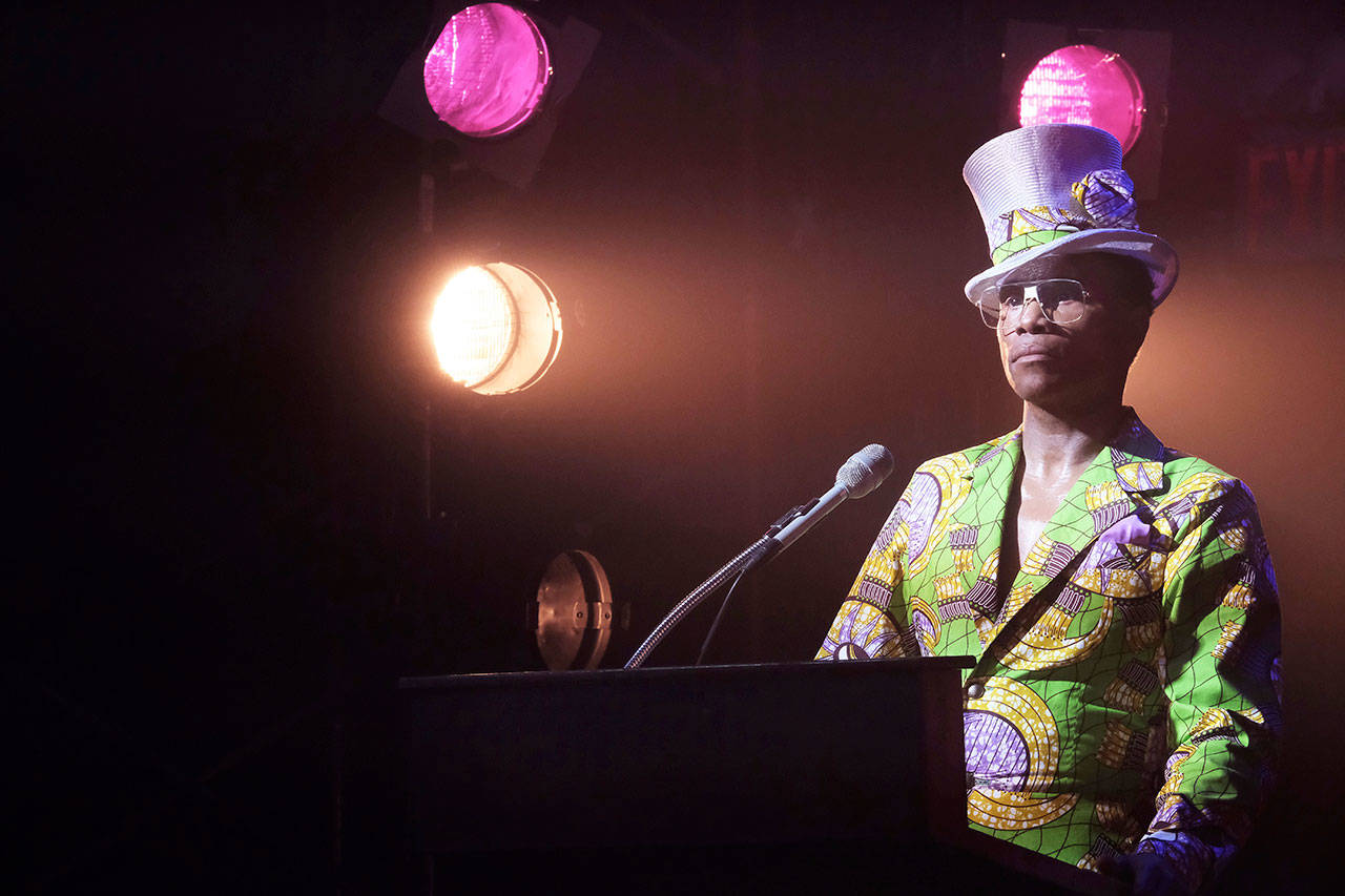 Billy Porter stars in a scene from “Pose.” A new study by the advocacy group GLAAD says that TV is building on its record of inclusiveness. (JoJo Whilden/FX via AP)