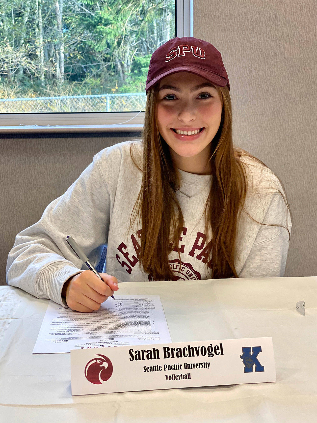 Kamiak’s Sarah Brachvogel will play volleyball at Seattle Pacific University next season. (Photo provided by Brachvogel family)