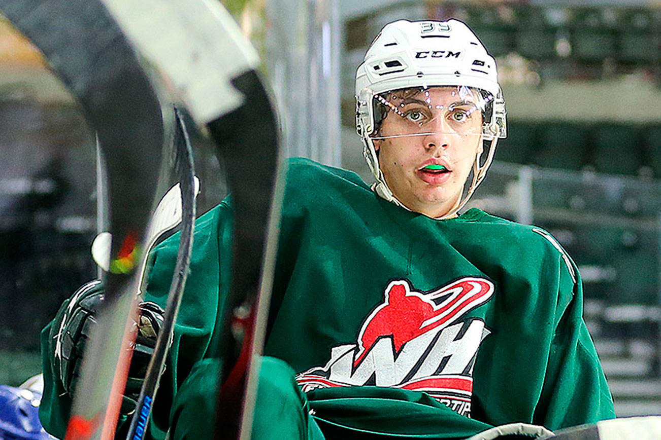 Silvertips’ Gage Goncalves now on NHL Central Scouting’s radar