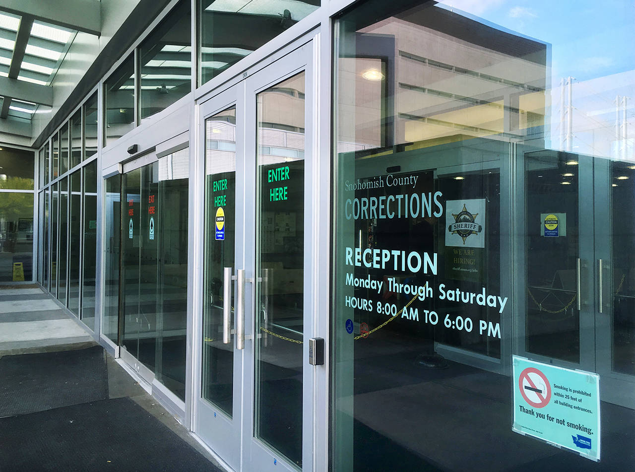 Snohomish County Jail. (Sue Misao / Herald file)