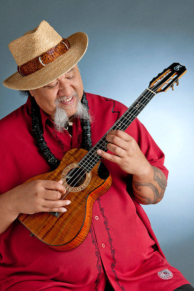 Hawaiian musician Willie K will perform a holiday concert Nov. 23 at the Edmonds Center for the Arts. (Debbie Kahaiali’i)