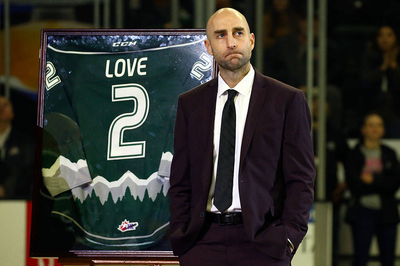 Forever a Silvertip: Love honored during pregame ceremony