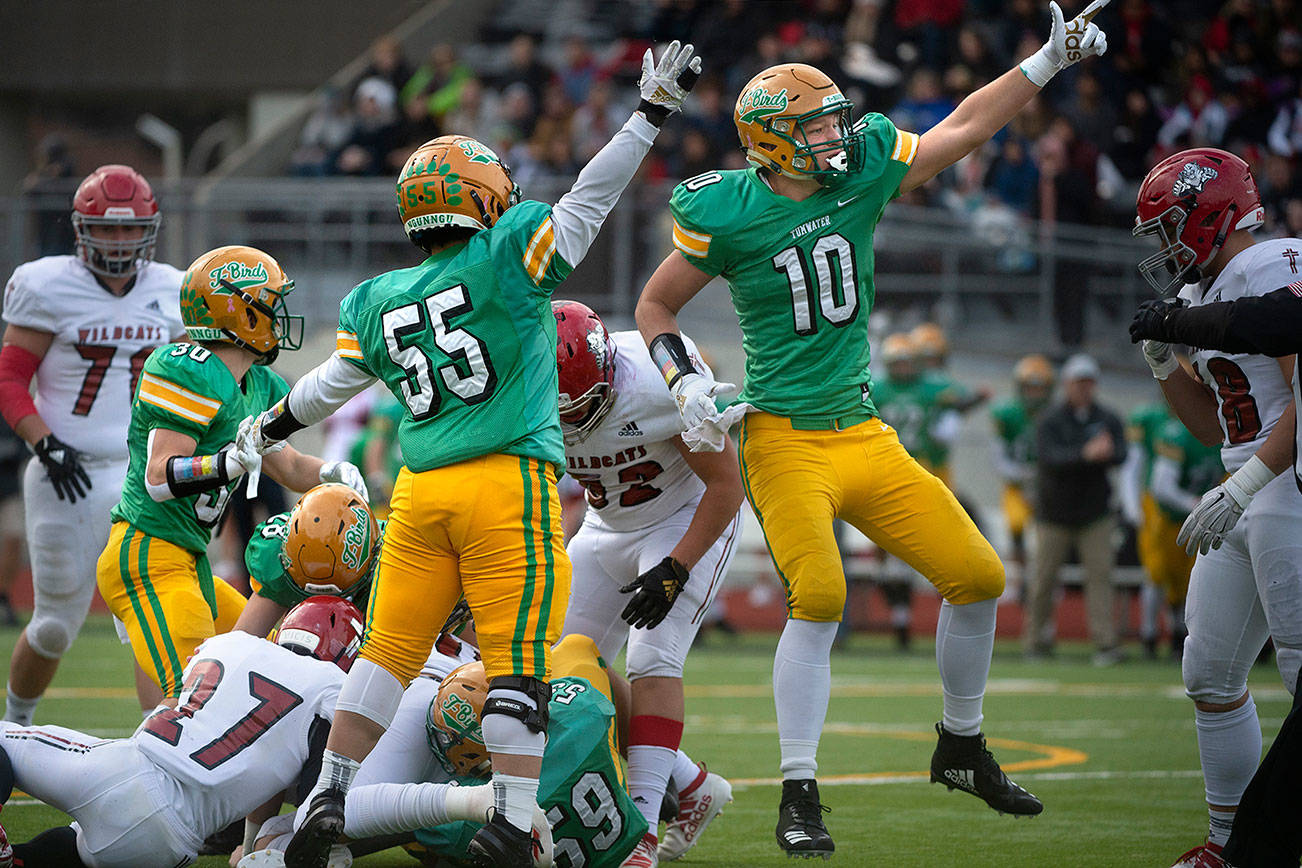 2A state football: Tumwater blanks Archbishop Murphy 48-0