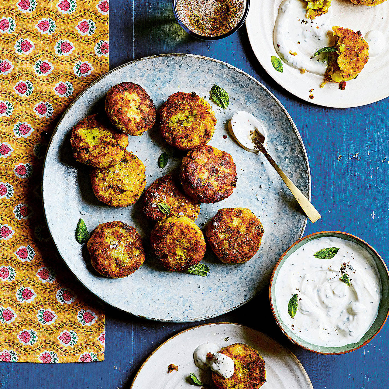 Turn your leftover mashed potatoes from Thanksgiving in to aloo tikki. (Steven Joyce)